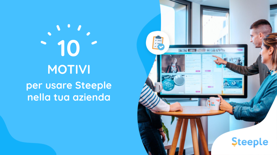 10 motivi per usare Steeple nella tua azienda